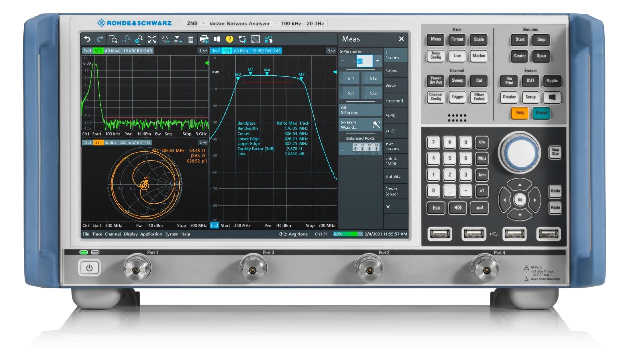 Rohde & Schwarz ZNB – Herstellerabbildung 2 zur Demo-Vorschau