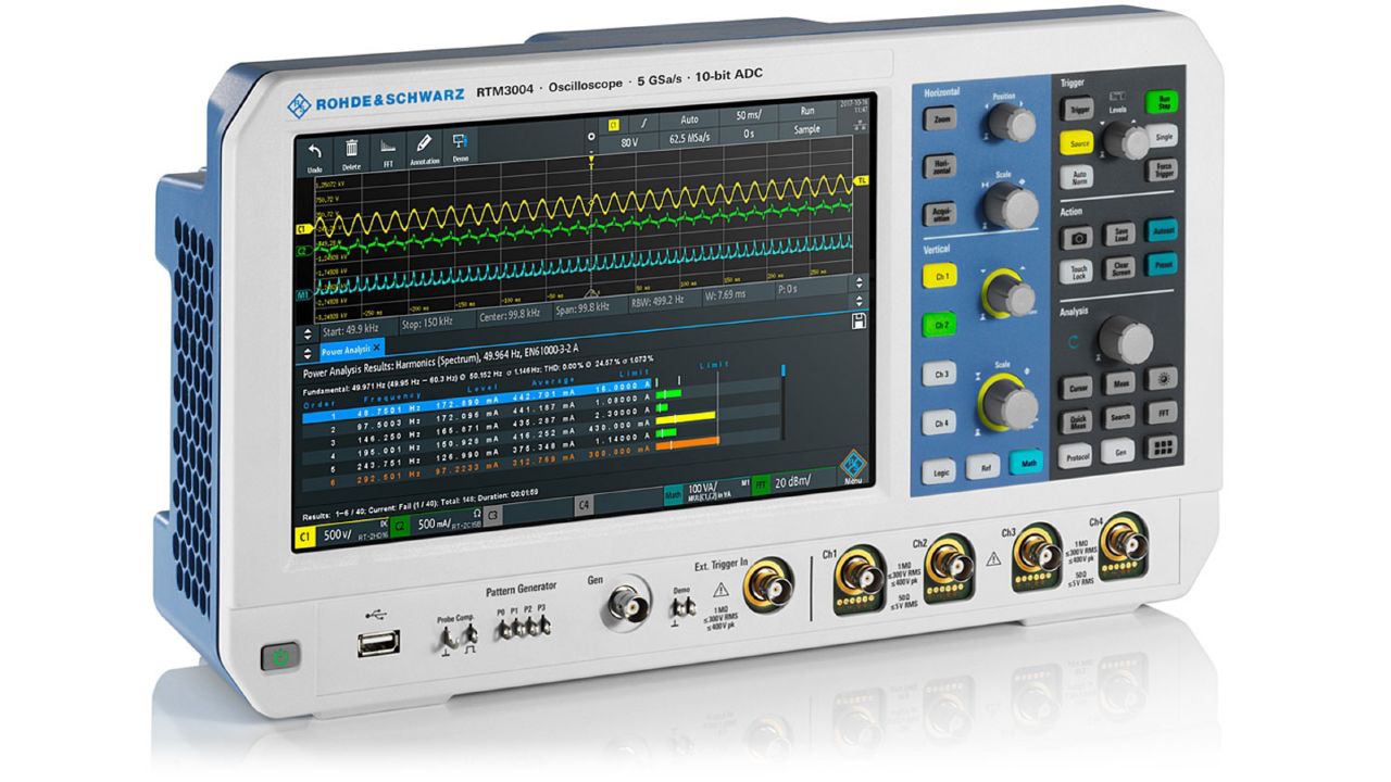 Rohde & Schwarz RTM3000 – Herstellerabbildung 3 zur Demo-Vorschau