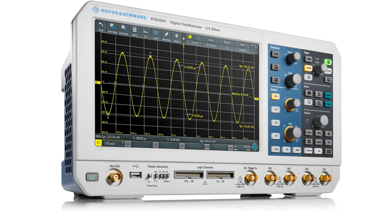 Rohde & Schwarz RTB2000 – Herstellerabbildung 1 zur Demo-Vorschau