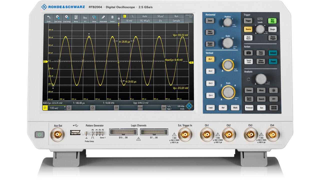 Rohde & Schwarz RTB2000 – Herstellerabbildung 2 zur Demo-Vorschau